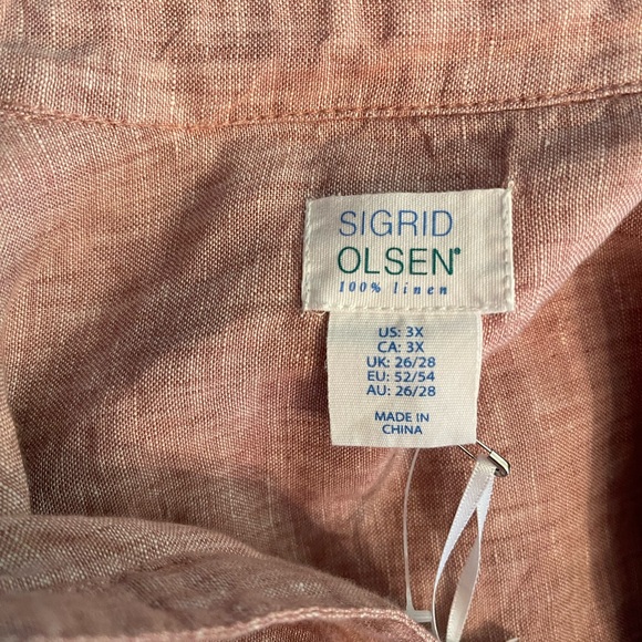 Sigrid Olsen Linen shirt - Picture 8 of 9